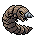 Original CC0mon sprite of Drillipede
