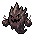 Original CC0mon sprite of Gritgeist