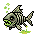 Original CC0mon sprite of Slimegill