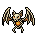 Original CC0mon sprite of Ignibat