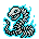 Original CC0mon sprite of Boltbone