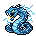 Original CC0mon sprite of Electrofang