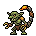 Original CC0mon sprite of Toxorc
