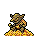 Original CC0mon sprite of Hoardlin