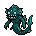 Original CC0mon sprite of Kelpghast