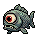 Original CC0mon sprite of Cyclopike