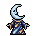 Original CC0mon sprite of Phazor