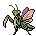 Original CC0mon sprite of Mantigrass