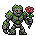 Original CC0mon sprite of Floragolem