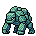 Original CC0mon sprite of Turqrock