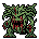 Original CC0mon sprite of Hedgerage