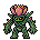 Original CC0mon sprite of Rosegrunt