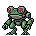 Original CC0mon sprite of Ribbit
