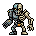 Original CC0mon sprite of Chromebone