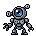Original CC0mon sprite of Lensbot