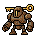 Original CC0mon sprite of Rustkey