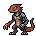 Original CC0mon sprite of Cyberaptor