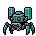 Original CC0mon sprite of Cybug