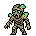 Original CC0mon sprite of Bandageist