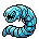 Original CC0mon sprite of Frostwyrm