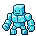 Original CC0mon sprite of Glaciarmor