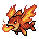 Original CC0mon sprite of Finferno