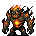 Original CC0mon sprite of Sludgeburner