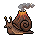 Original CC0mon sprite of Slowlava