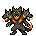 Original CC0mon sprite of Ashprowler