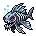 Original CC0mon sprite of Gillsin