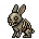 Original CC0mon sprite of Gravelurch