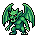 Original CC0mon sprite of Vilewing