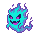 Original CC0mon sprite of Blightflare