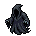 Original CC0mon sprite of Graveloomer