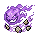 Original CC0mon sprite of Miasmaw