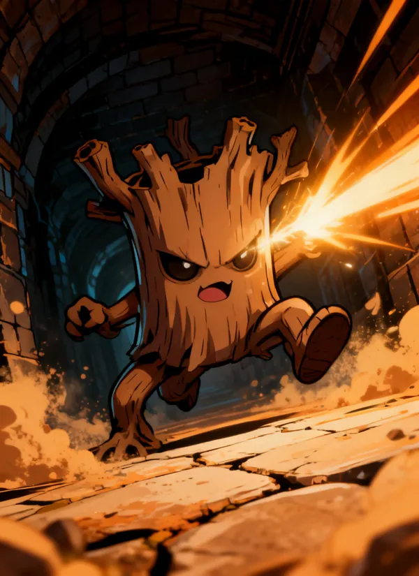 CC0AIMon card art of Stumplar #011