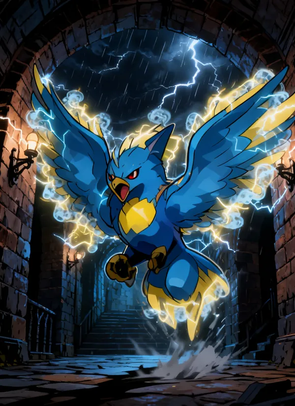 CC0AIMon card art of Zephyrian #038
