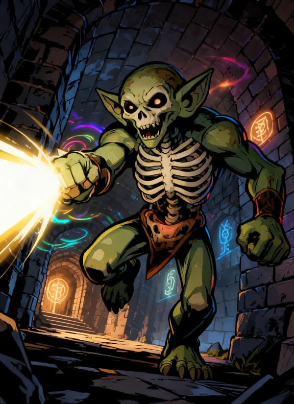 CC0AIMon card art of Riblin #051