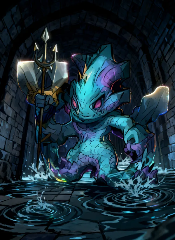 CC0AIMon card art of Cephalord #056
