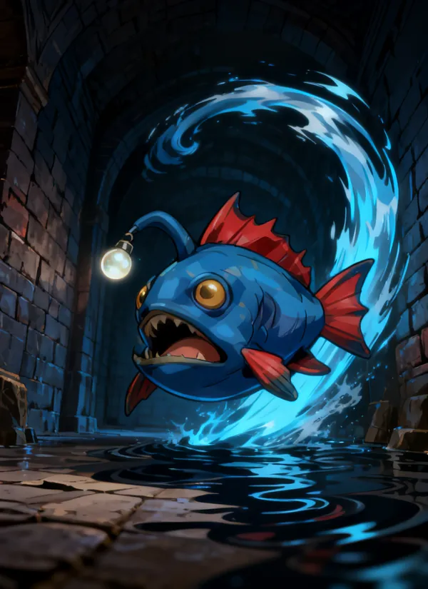 CC0AIMon card art of Angloom #063