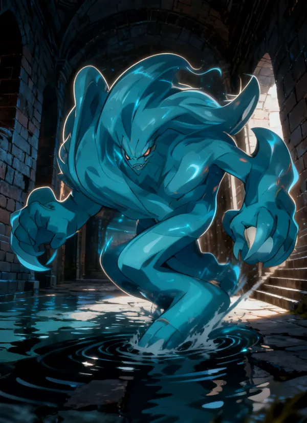 CC0AIMon card art of Tidaltorr #069