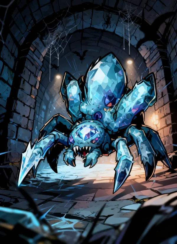 CC0AIMon card art of Frostfang #083