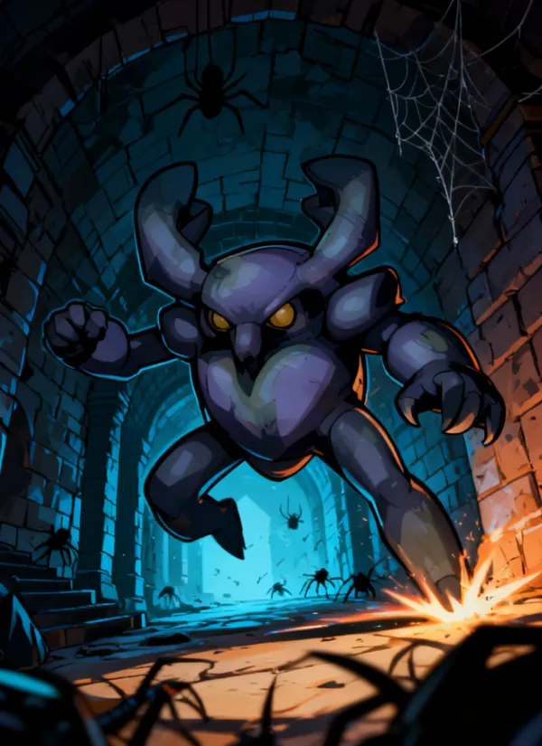 CC0AIMon card art of Gutgrub #087