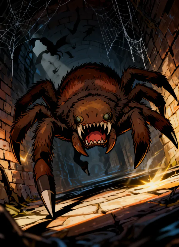 CC0AIMon card art of Mandibrawl #090