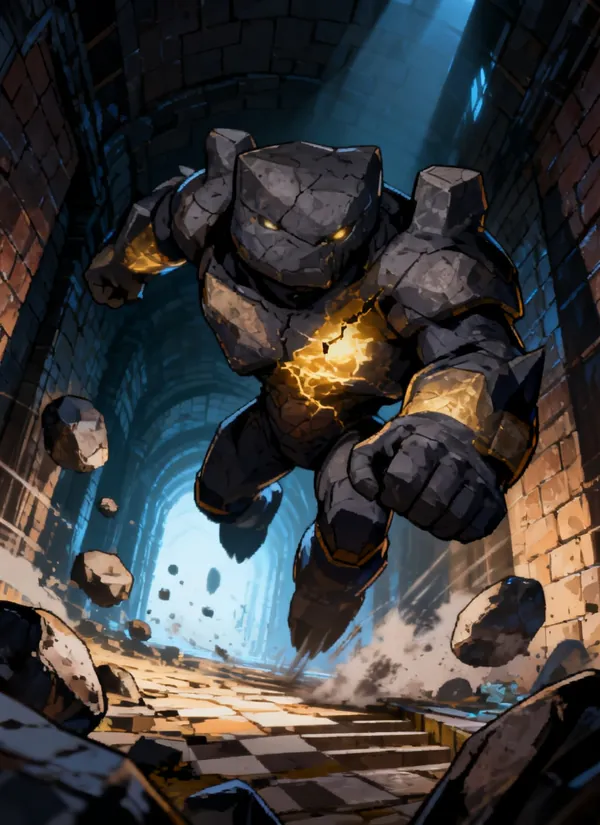 CC0AIMon card art of Obsidios #109