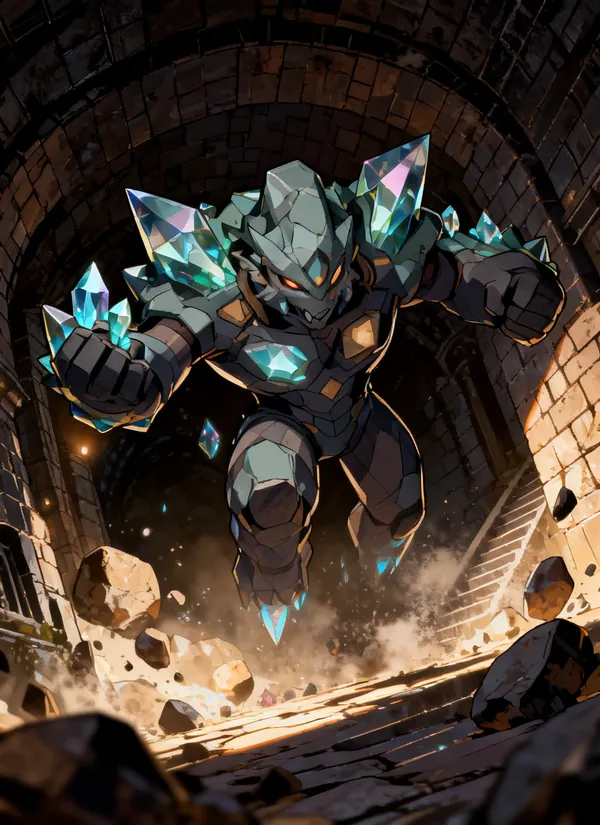 CC0AIMon card art of Zirconic #111
