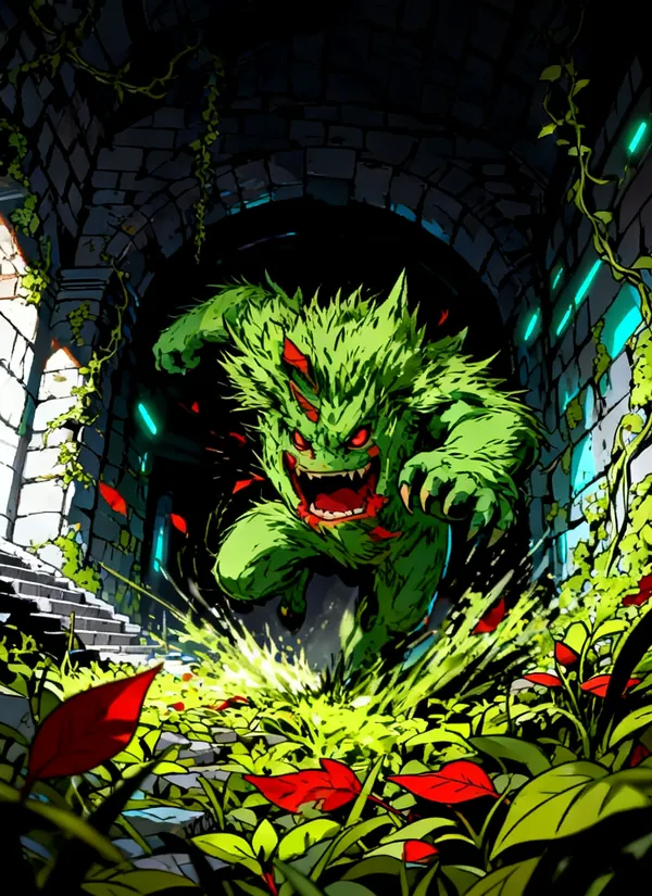 CC0AIMon card art of Hedgerage #116