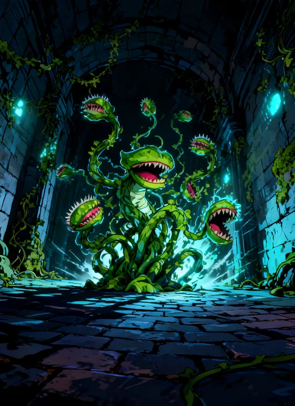 CC0AIMon card art of Ivytrap #128
