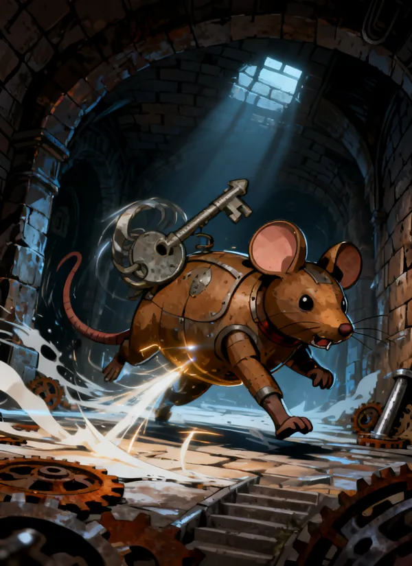 CC0AIMon card art of Winderat #129