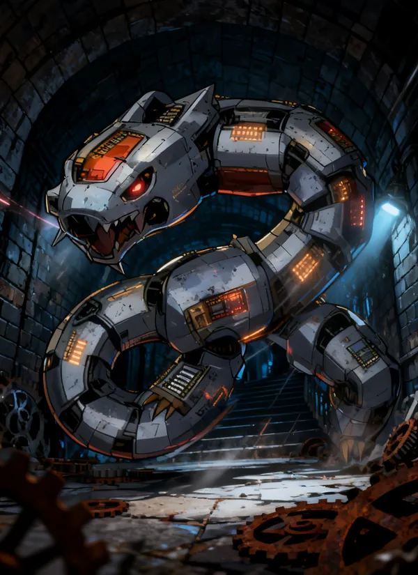 CC0AIMon card art of Coilbolt #132